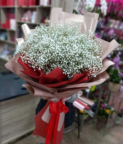 Букет цветов из: Гипсофила в Новоуткинске