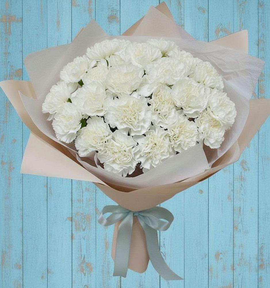 Букет цветов из: Гвоздики в Новоуткинске