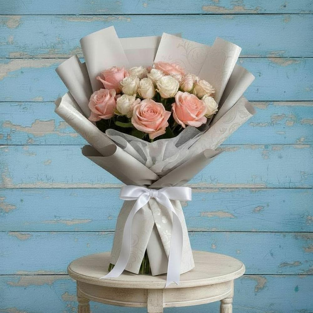 Букет цветов из: Розы в Новоуткинске
