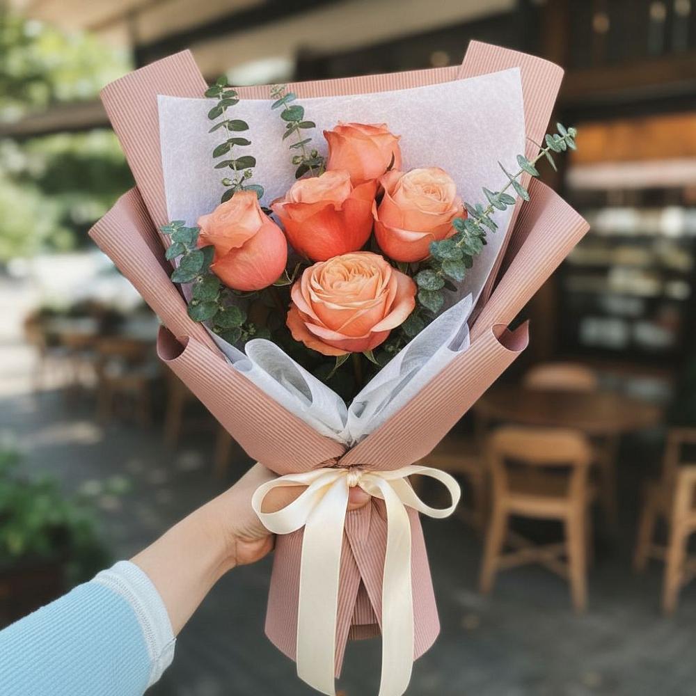 Букет цветов из: Розы в Новоуткинске