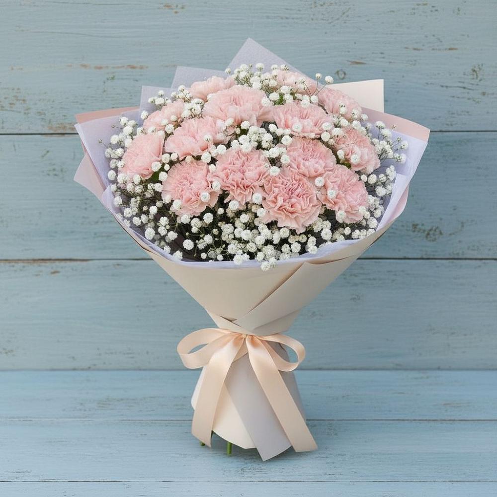 Букет цветов из: Гвоздики в Новоуткинске