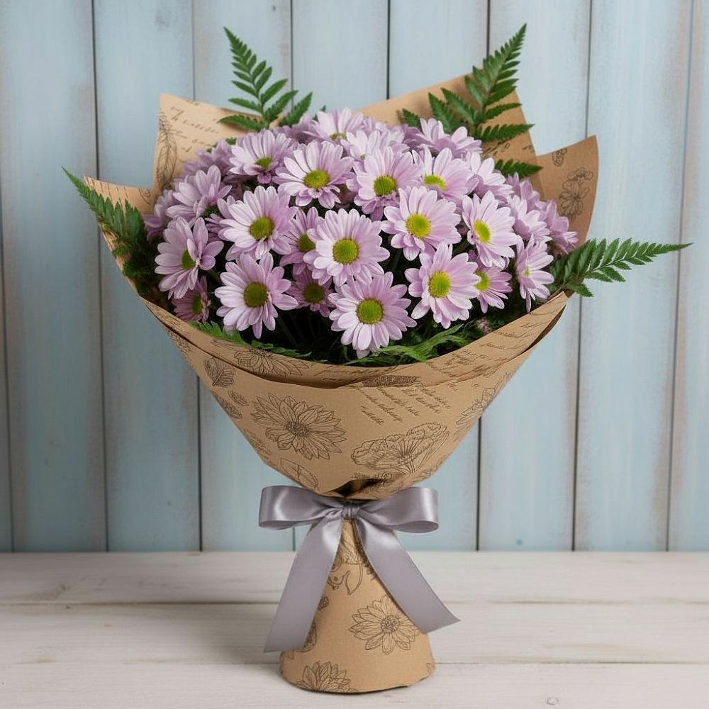 Букет цветов из: Хризантемы в Новоуткинске
