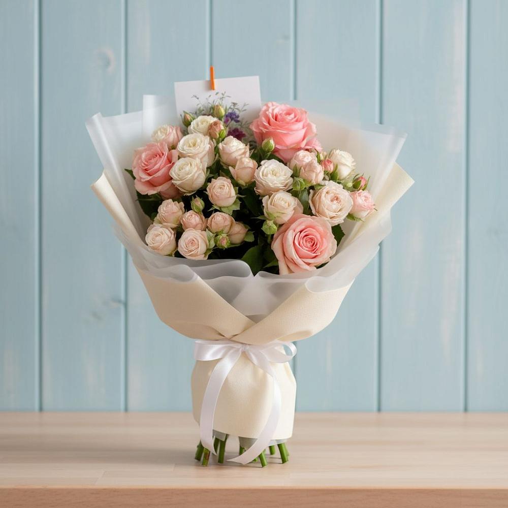 Букет цветов из: Розы в Новоуткинске