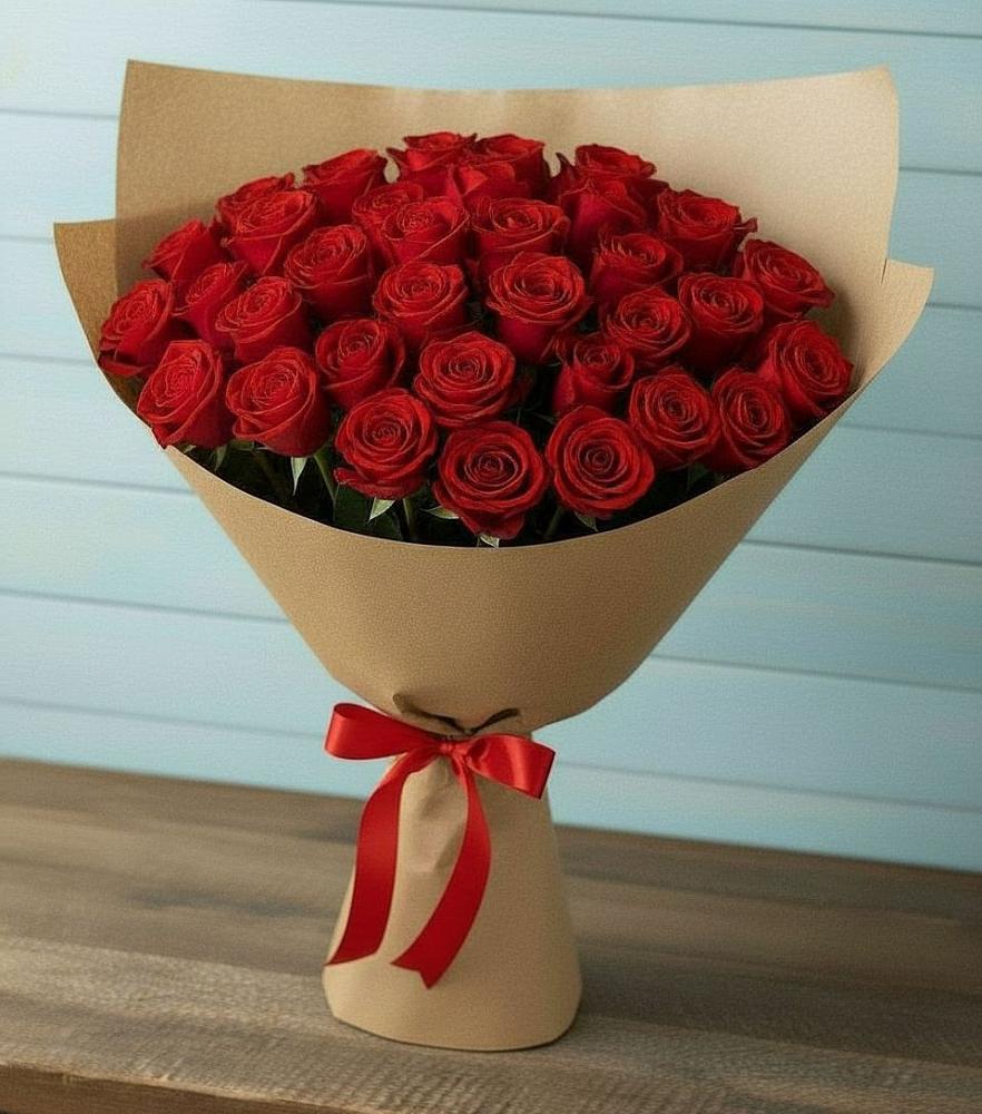 Букет Красные розы Милано в Новоуткинске