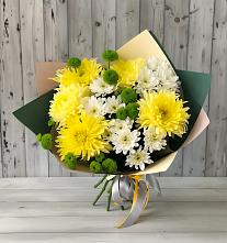 Букет цветов из:  Хризантемы #REPLACE_PRED# Новоуткинске