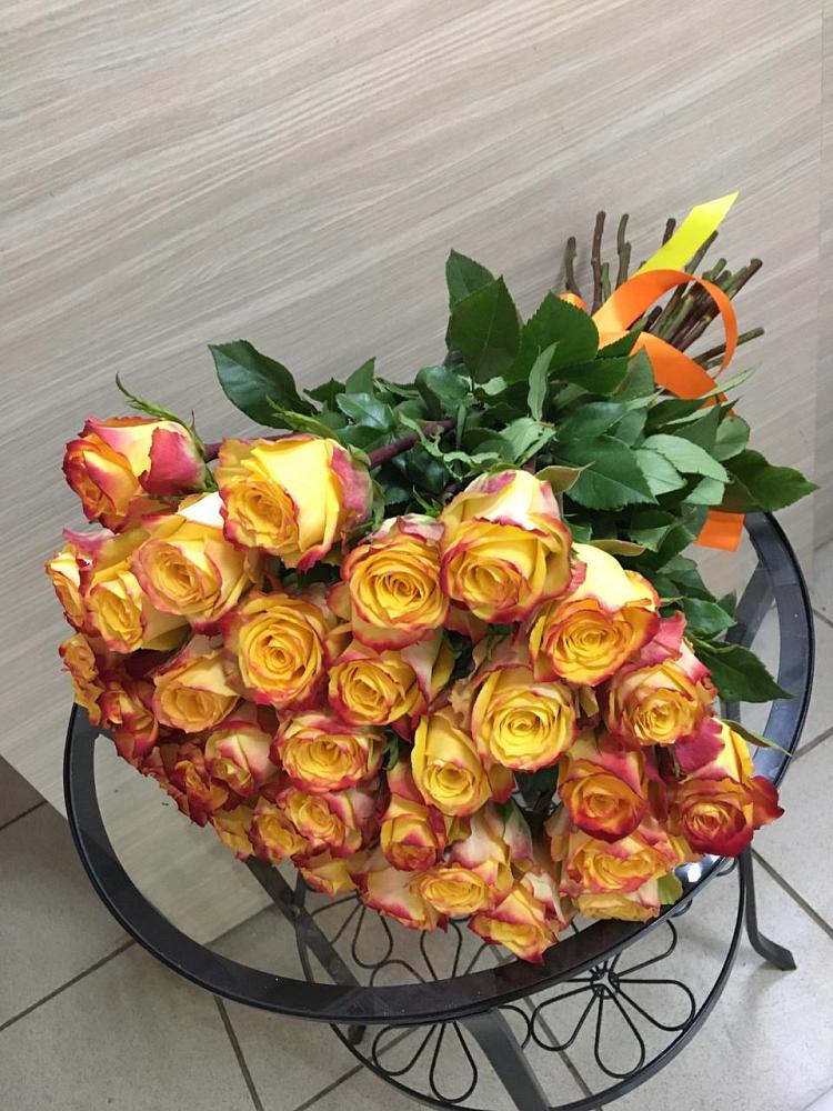 Букет Желтые розы в Новоуткинске