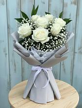 Букет цветов из:  Розы в Новоуткинске