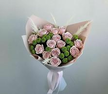 Букет цветов из:  Розы и Хризантемы в Новоуткинске