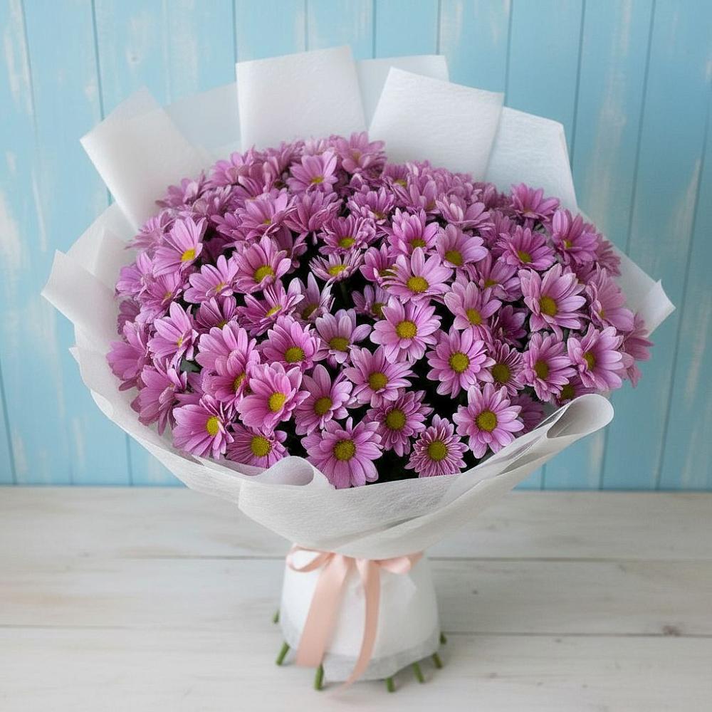 Букет цветов из: Хризантемы в Новоуткинске