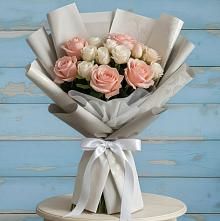 Букет цветов из:  Розы в Новоуткинске