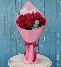 Букет цветов из:  Розы #REPLACE_PRED# Новоуткинске
