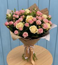 Букет цветов из:  Розы в Новоуткинске
