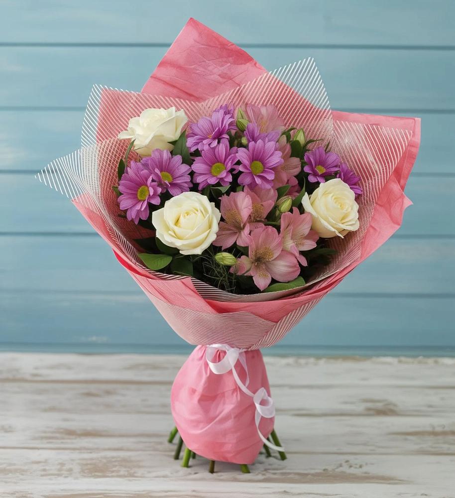 Букет цветов из: Герберы в Новоуткинске