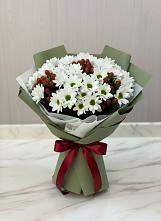 Букет цветов из:  Хризантемы #REPLACE_PRED# Новоуткинске