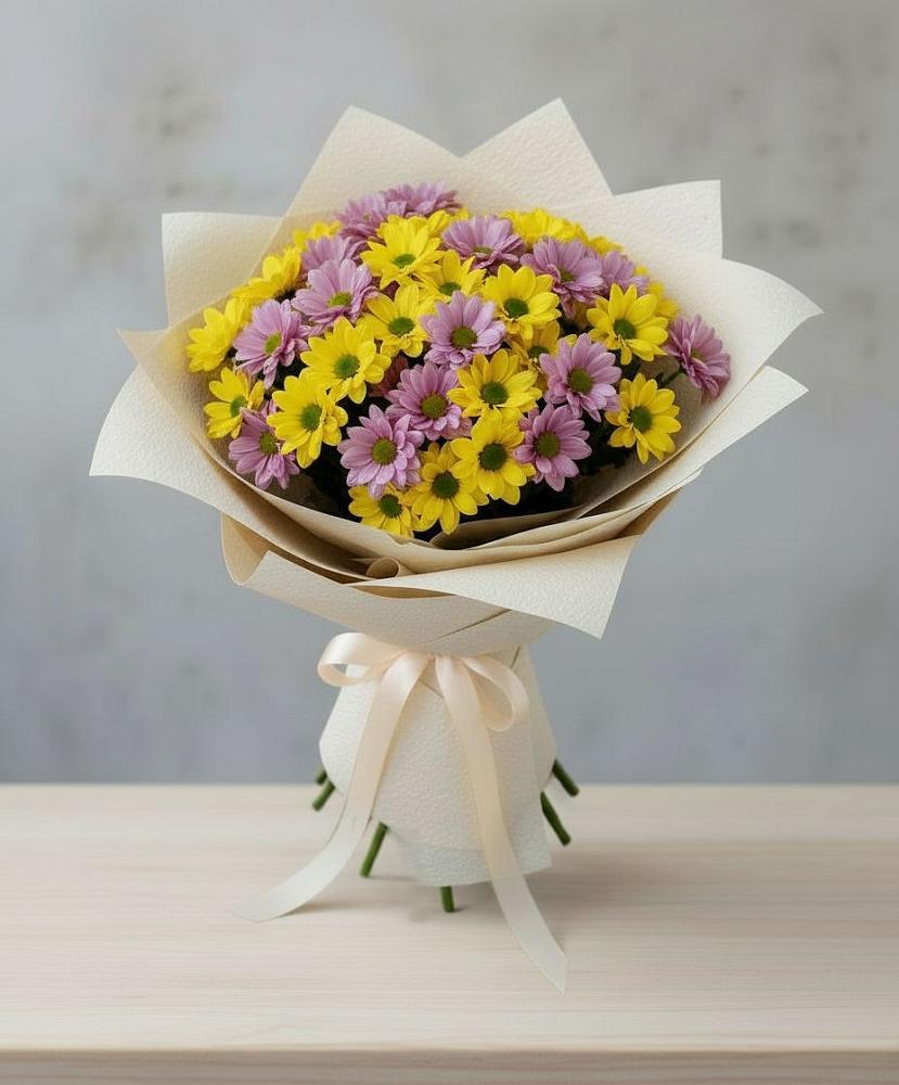 Букет цветов из: Хризантемы в Новоуткинске